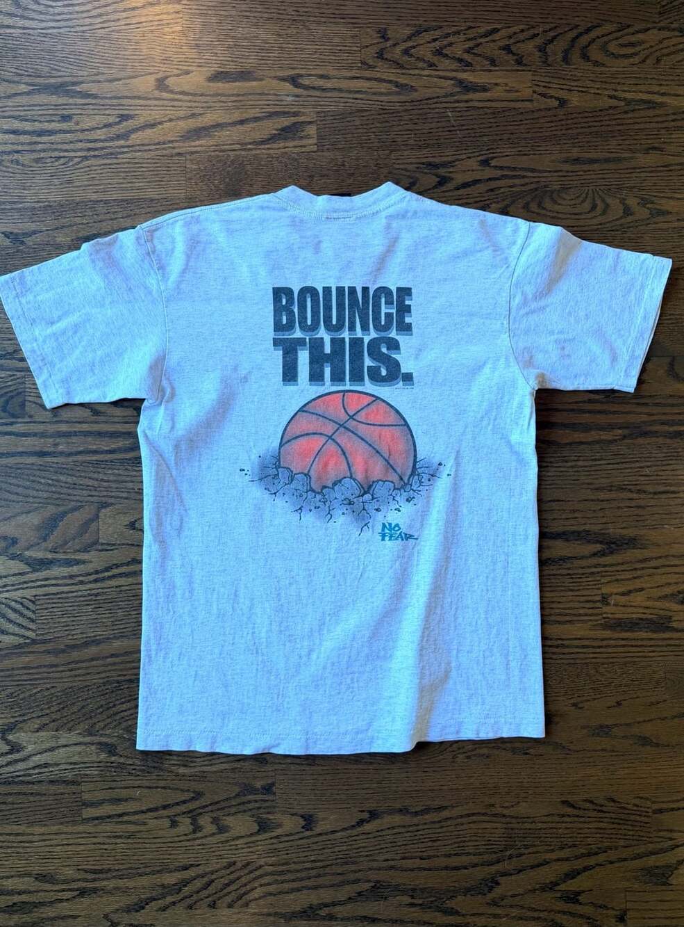 Vintage 1995 No Fear “Bounce This” T-Shirt Size Large
